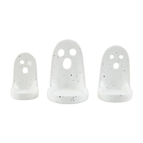 Mud Pie Nested Ghost Teelichthalter, 7 x 11,4 cm von Mud Pie