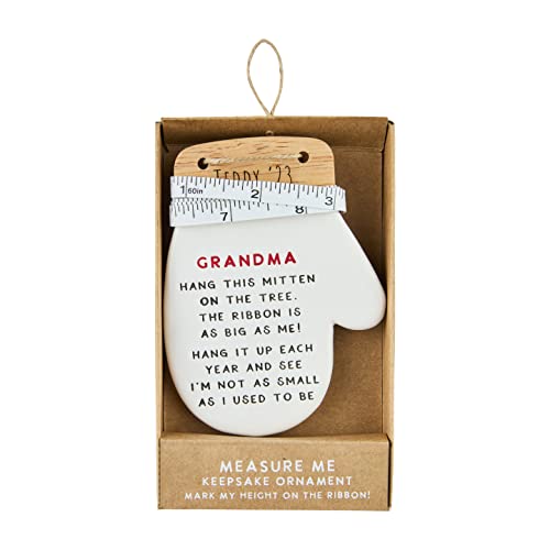 Mud Pie Weihnachtsband-Ornament, Fäustling, 10,2 x 5,4 cm von Mud Pie