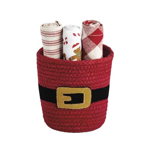 Mud Pie Weihnachtsmann-Handtuchkorb-Set Mud Pie Weihnachtsmann-Handtuchkorb-Set von Mud Pie