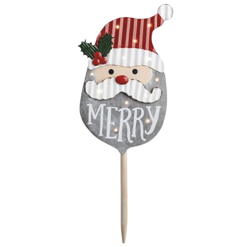 Mud Pie Weihnachtsmann beleuchteter Hofpfahl Mud Pie Weihnachtsmann beleuchteter Hofpfahl von Mud Pie