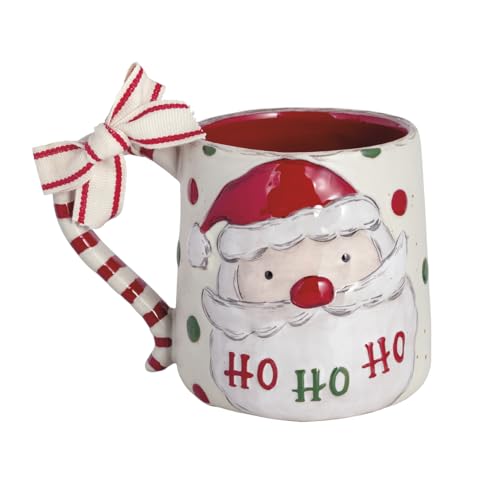 Mud Pie Weihnachtstasse mit Weihnachtsmann-Farm-Motiv Mud Pie Weihnachtstasse mit Weihnachtsmann-Farm-Motiv von Mud Pie