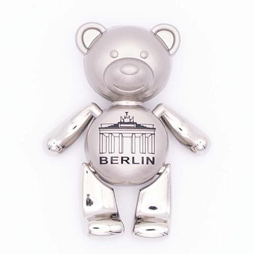 Magnet Metall Bär beweglich Berlin Brandenburger Tor Silber Magnet Metall Bär beweglich Berlin Brandenburger Tor Silber von Muddastadt
