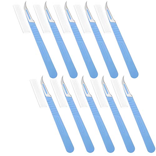 10 Stück Nahttrenner, Rasierer, Stichtrenner, Fadenentferner, Werkzeug mit Schutzhülle zum Nähen, Basteln, Sticken, 10 Stück 10 Stück Nahttrenner, Rasierer, Stichtrenner, Fadenentferner, Werkzeug mit Schutzhülle zum Nähen, Basteln, Sticken, 10 Stück von Mudder