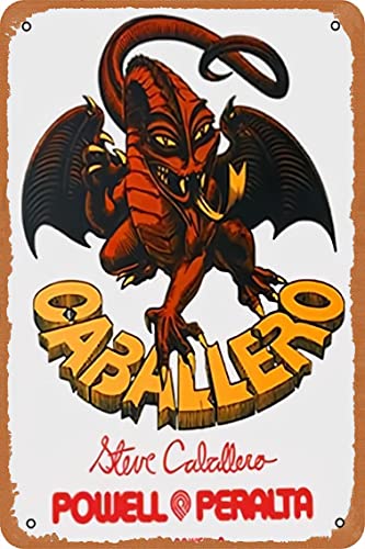 Muecddoa Metallschild – Powell Peralta Bones Brigade Steve Caballero Dragon Skateboard Poster Bar Wanddekoration 20,3 x 30,5 cm Muecddoa Metallschild – Powell Peralta Bones Brigade Steve Caballero Dragon Skateboard Poster Bar Wanddekoration 20,3 x 30,5 cm von Muecddoa