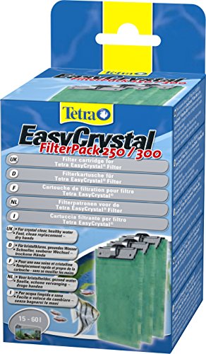 Tetratec EasyCrystal Filter Pack 250/301, Innenfilter, Filtermaterial von Mühlan Zoobedarf