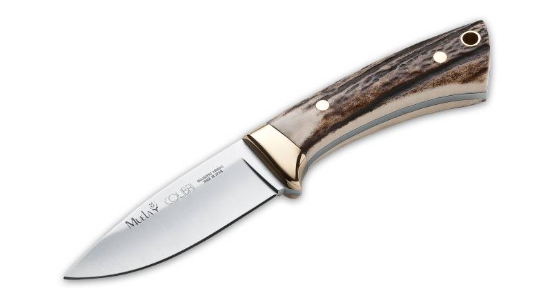 MUELA COLIBRI STAG Jagdmesser mit Horngriff und edler Lederscheide MUELA COLIBRI STAG Jagdmesser mit Horngriff und edler Lederscheide von Muela