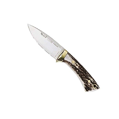 Muela Jagd-Messer Colibri mit hochwertiger Lederscheide, M.COL7A, Braun von Muela