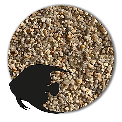 Anbobo Müller GmbH - Aquarium Sand/Aquarium Kies - 25 KG - 1,6-2,5mm - Natur - Deutsche Premiumqualität von Anbobo