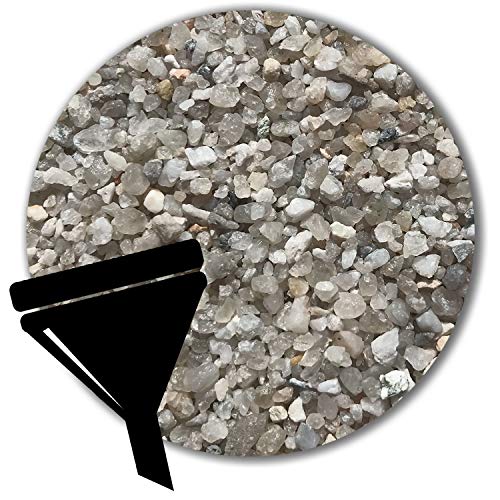 Müller GmbH 25 kg Filtersand Filterkies hellgrau Filterquarzsand für Sandfilteranlagen Pool grau (1,0 - 3,15 mm) von Anbobo