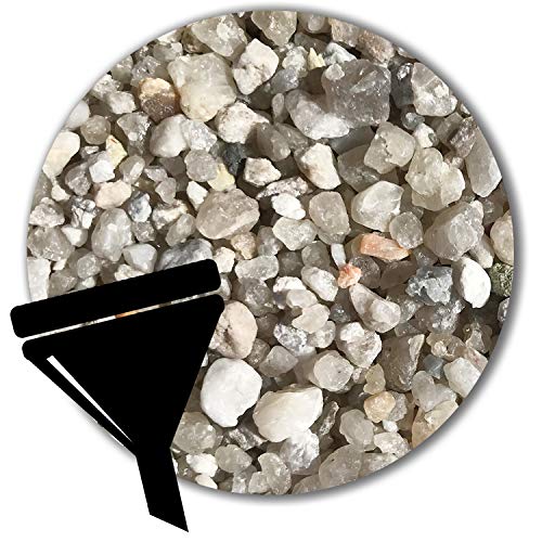 Müller GmbH 25 kg Filtersand Filterkies hellgrau Filterquarzsand für Sandfilteranlagen Pool grau (2,0 - 5,6 mm) von Anbobo