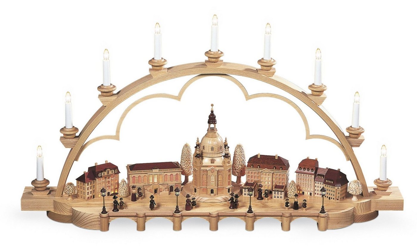 Müller Kleinkunst GmbH Seiffen Lichterbogen Lichterbogen Schwibbogen Alt Dresden groß natur elektr. beleuchtet Müller Kleinkunst GmbH Seiffen Lichterbogen Lichterbogen Schwibbogen Alt Dresden groß natur elektr. beleuchtet von Müller Kleinkunst GmbH Seiffen