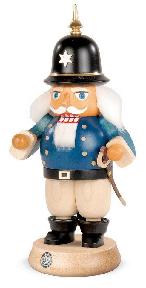 Müller Kleinkunst GmbH Seiffen Nussknacker Nutcracker Nussknacker Polizist (BxH):12x23cm NEU von Müller Kleinkunst GmbH Seiffen