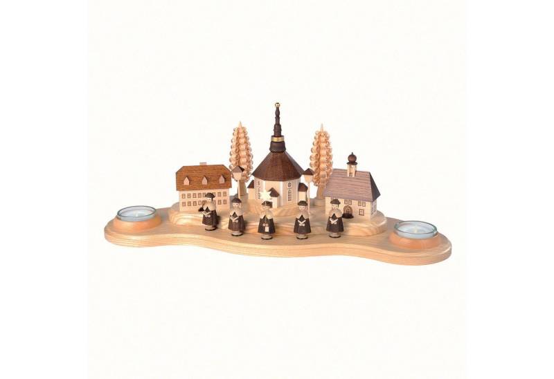 Müller Kleinkunst GmbH Seiffen Schwibbogen Kerzenhalter Seiffener Dorf (16cm) von Müller Kleinkunst von Müller Kleinkunst GmbH Seiffen