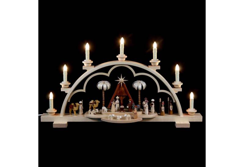 Müller Kleinkunst GmbH Seiffen Schwibbogen Schwibbogen Heilige Geschichte (64cm) von Müller Kleinkunst von Müller Kleinkunst GmbH Seiffen