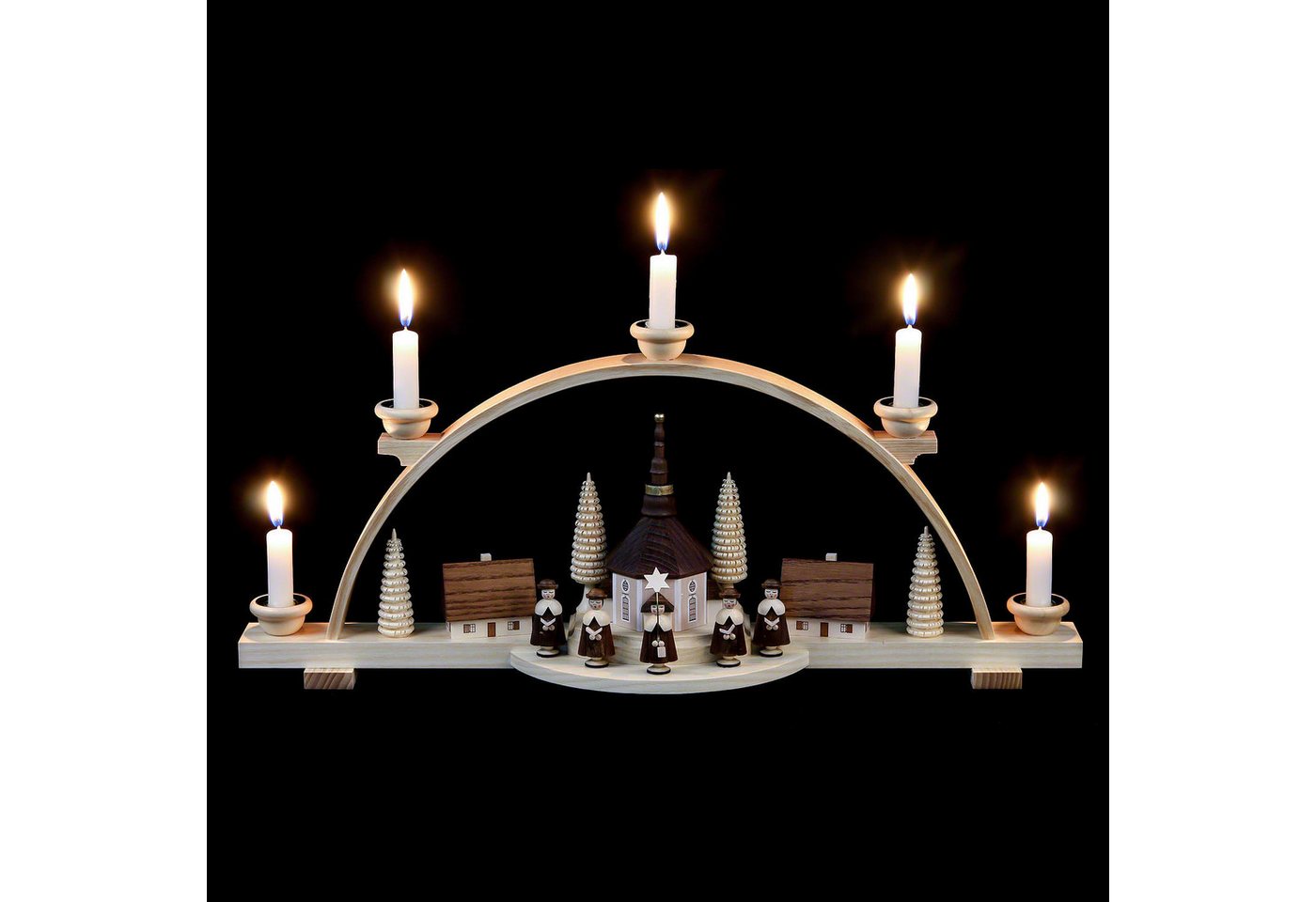 Müller Kleinkunst GmbH Seiffen Schwibbogen Schwibbogen Kurrende (47cm) von Müller Kleinkunst von Müller Kleinkunst GmbH Seiffen