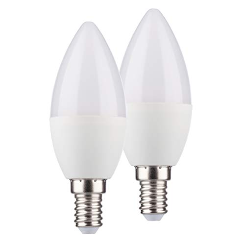 MÜLLER-LICHT LED Lampe Kerzenform DOPPELPACK ersetzt 25 W weiß 10.8 x 3.8 x 3.8 cm von Müller-Licht