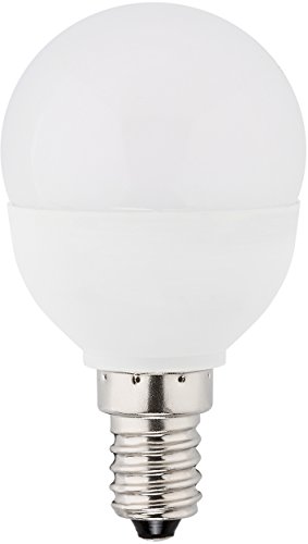 MÜLLER-LICHT LED Lampe MiniGlobe ersetzt 25 W, Plastik, E14, 3 W, weiß, 1er Set von Müller-Licht