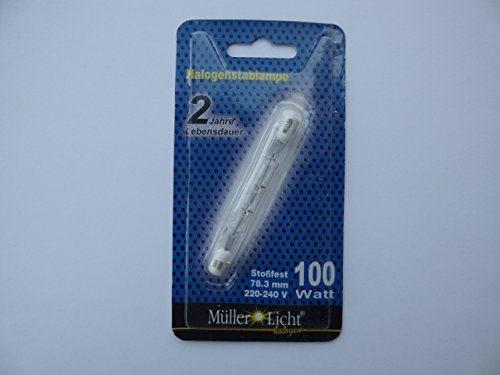 Müller-Licht Halogenstab R7s, 100W, 78mm von Müller-Licht