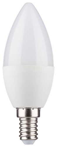 Müller-Licht Kerzenform LED-Lampen mit Spezialfunktion, Polycarbonat, 5.5 W, Weiß von Müller-Licht