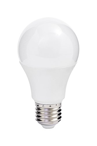 Müller-Licht LED-Birnenform E27, vielfältig einsetzbar in zahlreichen Wohnbereichen, sofort volles Licht und natürliche Farben, 5.5 W, weiß, 10.9 x 6 x 10.9 cm, 400007 von Müller-Licht
