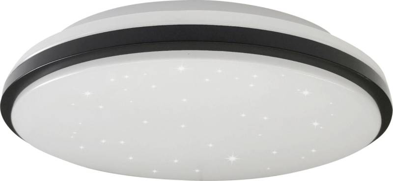 Müller Licht LED Deckenleuchte Sternenhimmel weiß-schwarz Ø 32 cm 18 W von Müller Licht