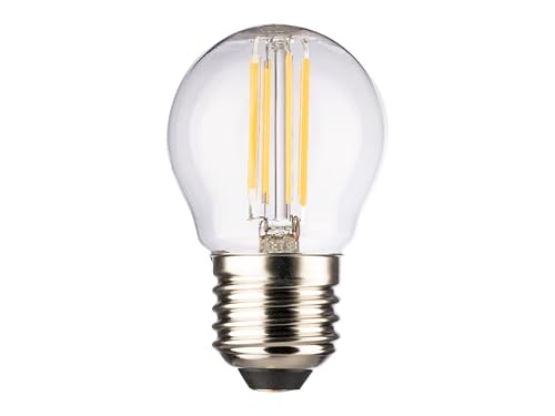 Müller-Licht LED Filament Retro Leuchtmittel Tropfen 2,5W = 25W E27 klar 245lm warmweiß 2700K von Müller-Licht