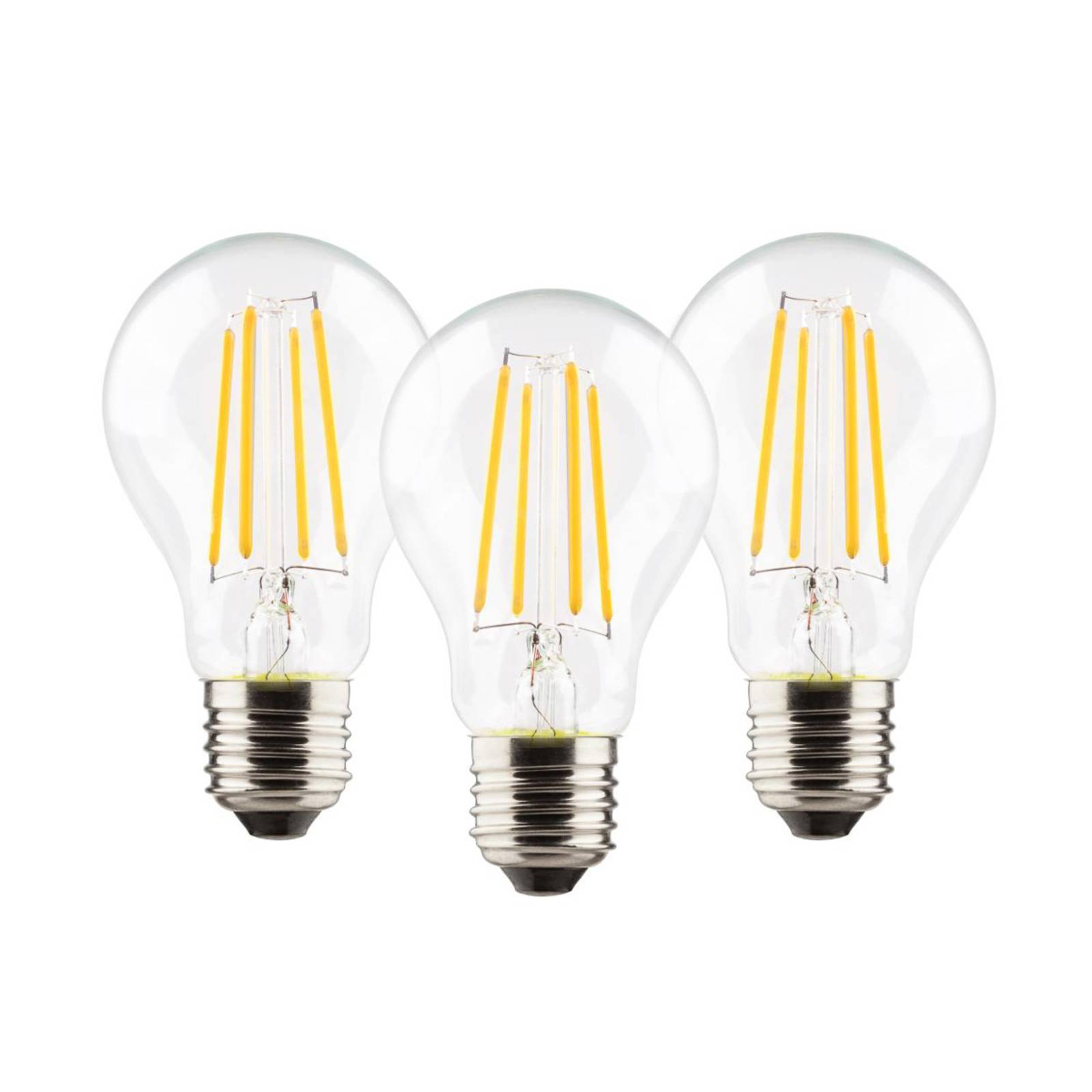 Müller Licht LED-Lampe E27 7W 827 Filament 3er von Müller-Licht