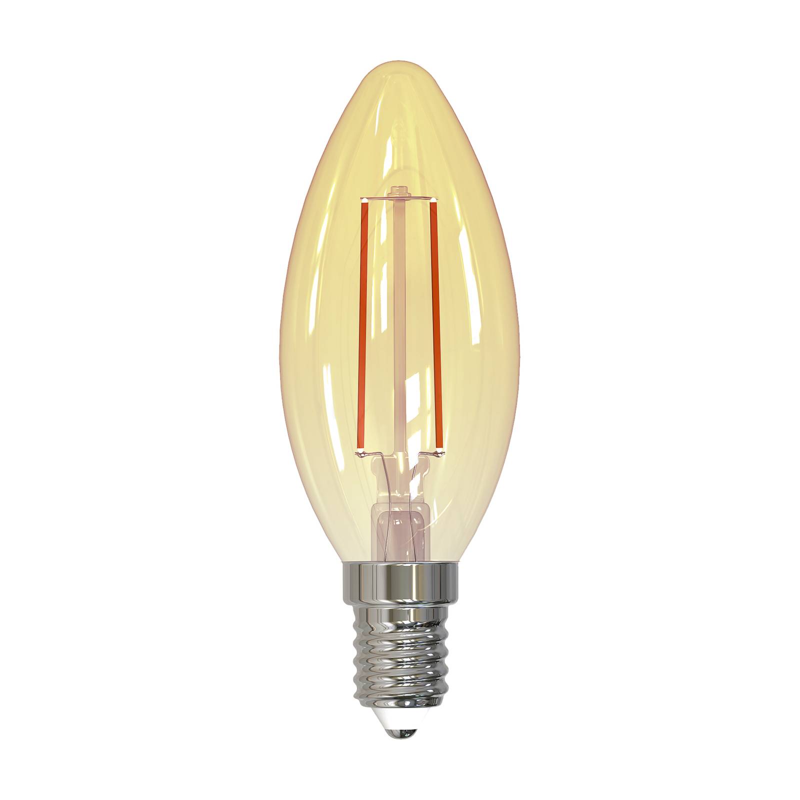 Müller Licht LED-Kerze E14 2,2W 820 Filament gold von Müller-Licht