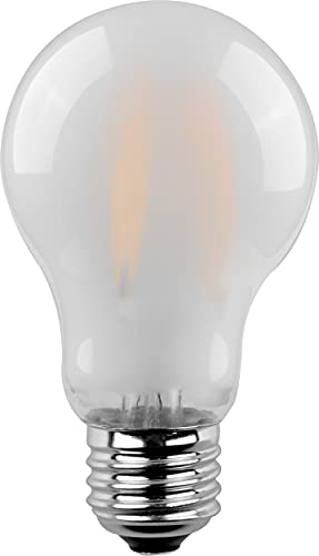 Müller-Licht Retro LED A60 Birnenform Filament E27 matt, 4.5W ersetzt 40W, nostalgisches warmweißes Licht (2700K) für ein gemütliches Ambiente, 470lm, nicht dimmbar, 15000h Lebensdauer 401060 von Müller-Licht