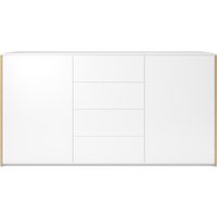 Müller Möbelwerkstätten - Modular Plus Sideboard mit Zwei Türen und Vier Schubkästen von Müller Möbelwerkstätten