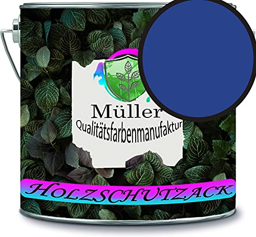 Holzschutzlack Holzlack Holzlasur wetterbeständiger Langzeitschutz Wetterschutzfarbe Holzschutzfarbe RAL 5005 Signalblau // Müller Qualitätsfarbenmanufaktur Holzschutzlack Holzlack Holzlasur wetterbeständiger Langzeitschutz Wetterschutzfarbe Holzschutzfarbe RAL 5005 Signalblau // Müller Qualitätsfarbenmanufaktur von Müller Qualitätsfarbenmanufaktur