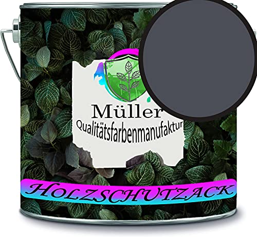 Holzschutzlack Holzlack Holzlasur wetterbeständiger Langzeitschutz Wetterschutzfarbe Holzschutzfarbe RAL 7024 Graphitgrau // Müller Qualitätsfarbenmanufaktur Holzschutzlack Holzlack Holzlasur wetterbeständiger Langzeitschutz Wetterschutzfarbe Holzschutzfarbe RAL 7024 Graphitgrau // Müller Qualitätsfarbenmanufaktur von Müller Qualitätsfarbenmanufaktur