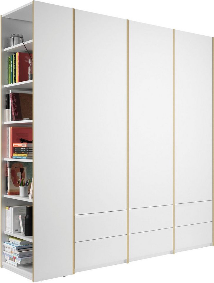 Müller SMALL LIVING Drehtürenschrank Modular Plus Variante 6 inklusive 6 geräumigen Schubladen von Müller SMALL LIVING