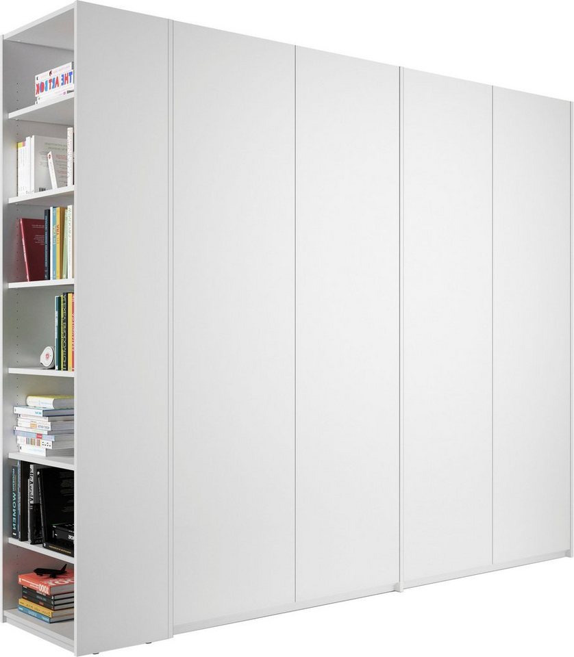 Müller SMALL LIVING Drehtürenschrank Modular Plus Variante 8 Anbauregal wahlweise links oder rechts montierbar von Müller SMALL LIVING