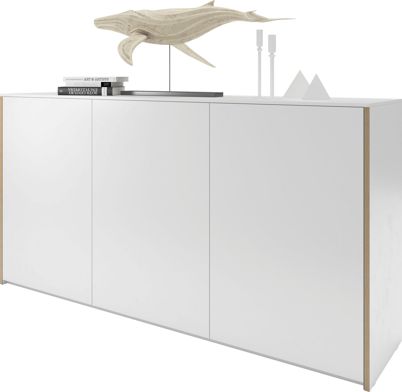 Müller SMALL LIVING Sideboard Modular Plus, Doppeltür links von Müller SMALL LIVING