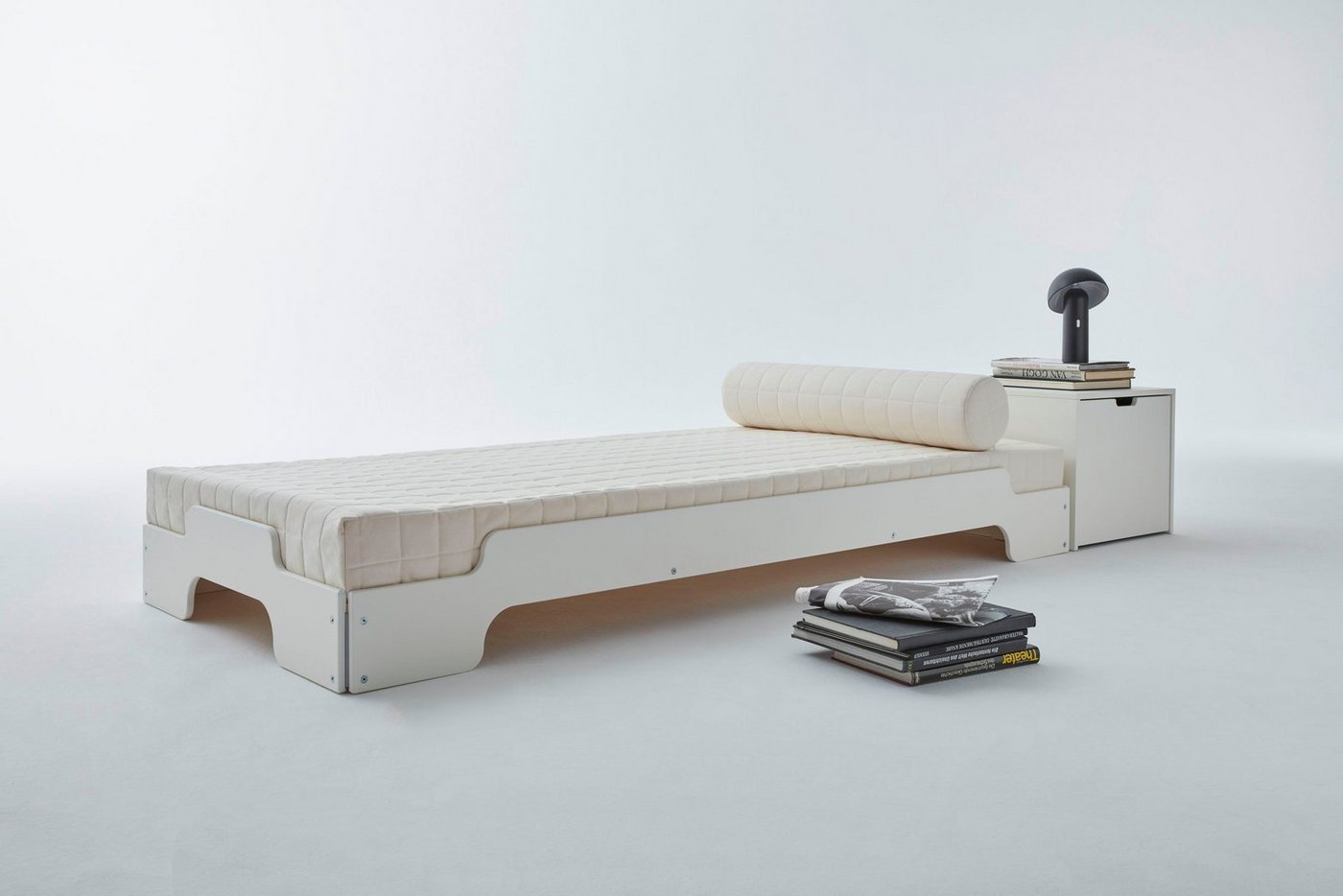 Müller SMALL LIVING Stapelbett STAPELLIEGE Komfort (eine Liege), Komforthöhe 27.5 cm, ausgezeichnet mit dem German Design Award - 2019 von Müller SMALL LIVING