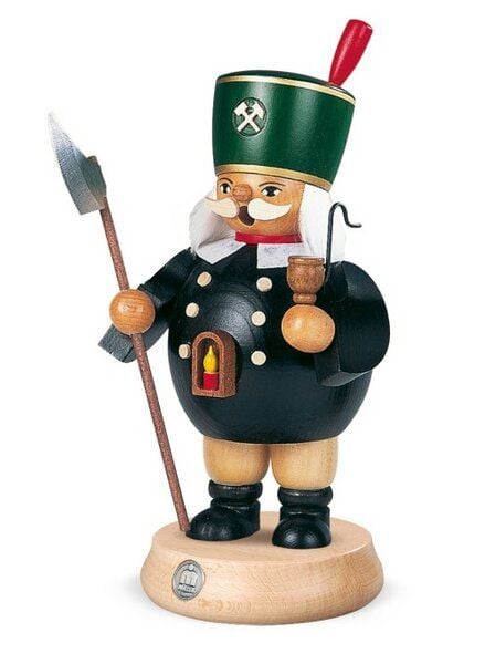 Müller Seiffen Räuchermann Bergmann 19 cm mittelgroß von Müller Seiffen