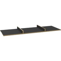 Müller Small Living - Bridge untere Ablage für Schreibtisch, schwarz matt Müller Small Living - Bridge untere Ablage für Schreibtisch, schwarz matt von Müller Small Living