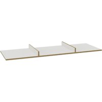 Müller Small Living - Bridge untere Ablage für Schreibtisch, weiß von Müller Small Living