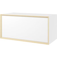 Müller Small Living - Vertiko Thirteen Regalelement mit Klappe, weiß von Müller Small Living