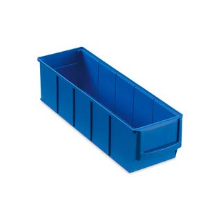 48 Industriebox Lagerbox Lagerkasten Universalbox 300x91x81 mm blau von Müller & Sohn