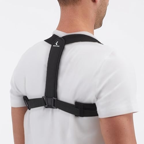 Mueller Adjustable Posture Support, verstellbare Haltungsstütze, schwarz, OSFM von Mueller