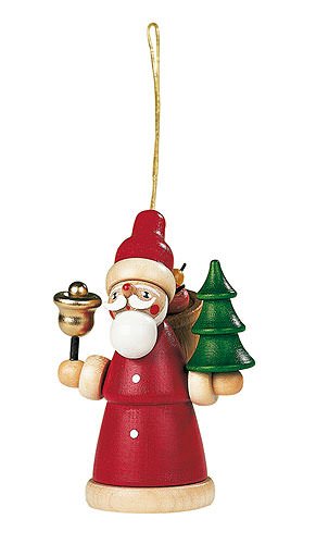 Müller Erzgebirge Baumbehang Weihnachtsmann farbig 8cm Müller Erzgebirge Baumbehang Weihnachtsmann farbig 8cm von Müller