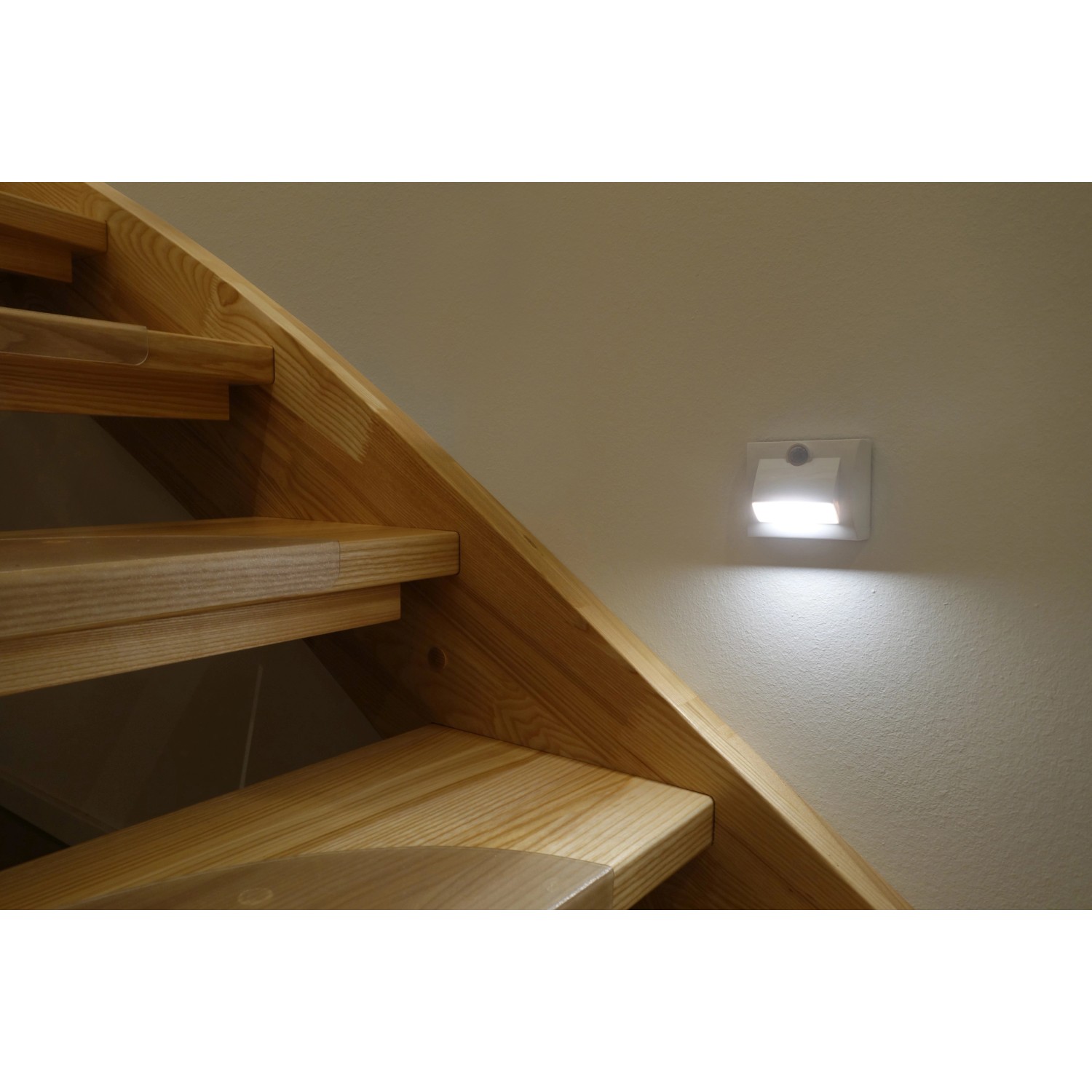 Müller-Licht LED-Nachtlicht Grada Weiß mit Sensor von Müller