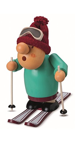 Müller Räuchermann Müllerchen auf Ski, 15 cm hoch, original Erzgebirge Seiffen Müller Räuchermann Müllerchen auf Ski, 15 cm hoch, original Erzgebirge Seiffen von Müller