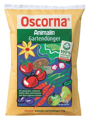Oscorna Animalin Gartendünger Naturdünger 5 Kg Beutel organischer NPK-Dünger 3,19 EUR/1 Kg von Müllers Grüner Garten Shop