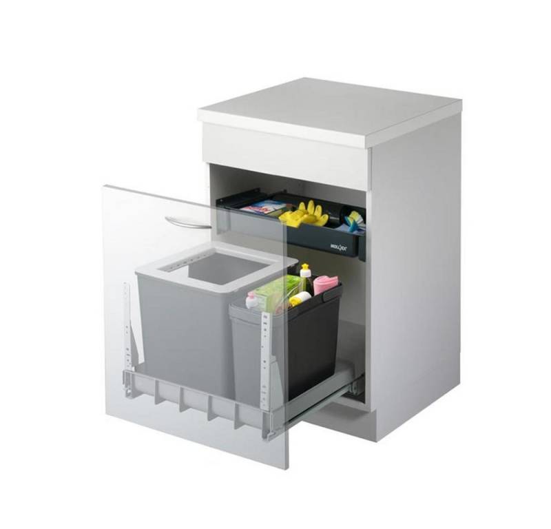 Müllex Einbaumülleimer Müllex Euro Boxx 55/60 R Bio Abfallsammler für Frontauszüge anthrazit Müllex Einbaumülleimer Müllex Euro Boxx 55/60 R Bio Abfallsammler für Frontauszüge anthrazit von Müllex