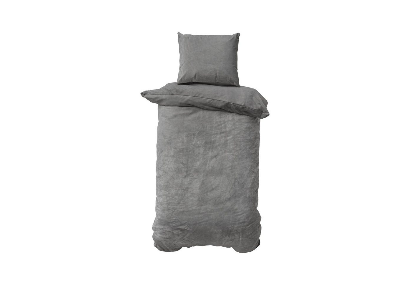 Müskaan Bettwäsche Wende Nicky Plüsch Winter Bettbezug Set Cashmere Touch Coral Fleece, Fleece, 2 teilig, warmer Bezug mit YKK Reißverschluss und Kissenbezug von Müskaan