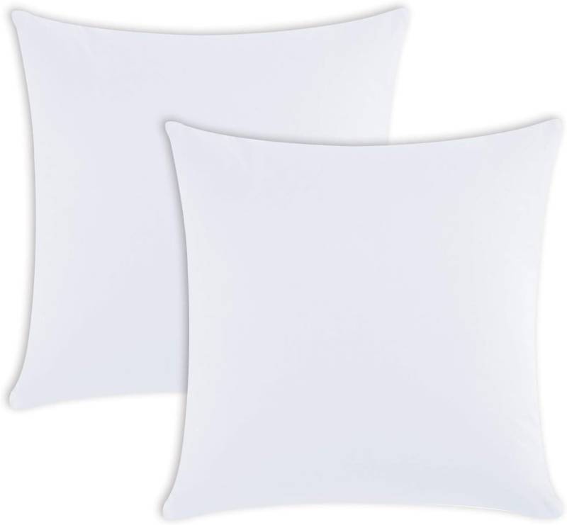 Müskaan Kissenbezug Kissenbezug 40x40 40x80 80x80 2er Pack Mikrofaser Kissenhülle, (2 Stück), mit Reißverschluss von Müskaan