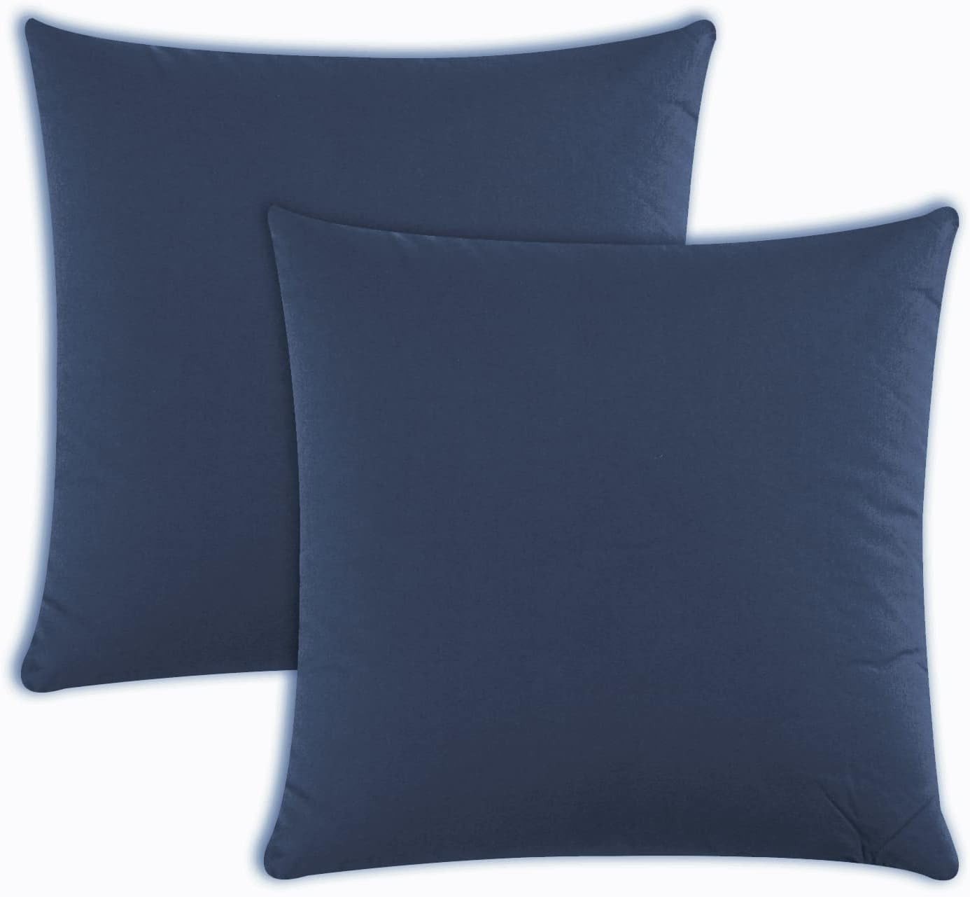 Müskaan Kissenbezug Kissenbezug 40x40 40x80 80x80 2er Pack Mikrofaser Kissenhülle, (2 Stück), mit Reißverschluss von Müskaan